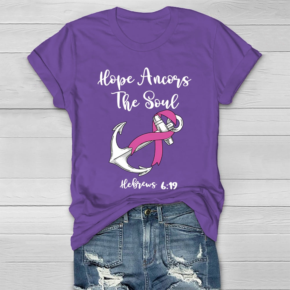 Hope Anchors The Soul Healthwear T-shirt