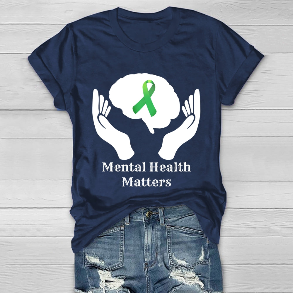 Mental Health Matters Brain Healthwear T-shirt