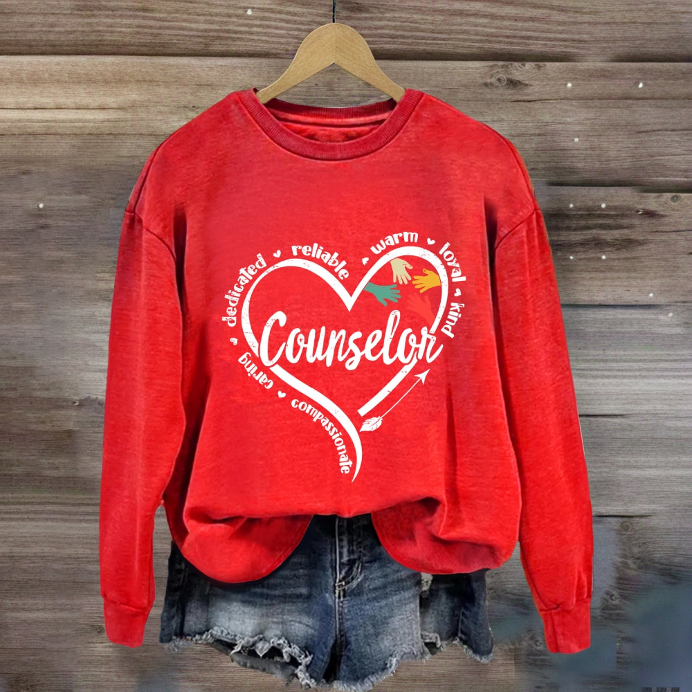 Counselor Warm Loyal Kind Sweatshirt