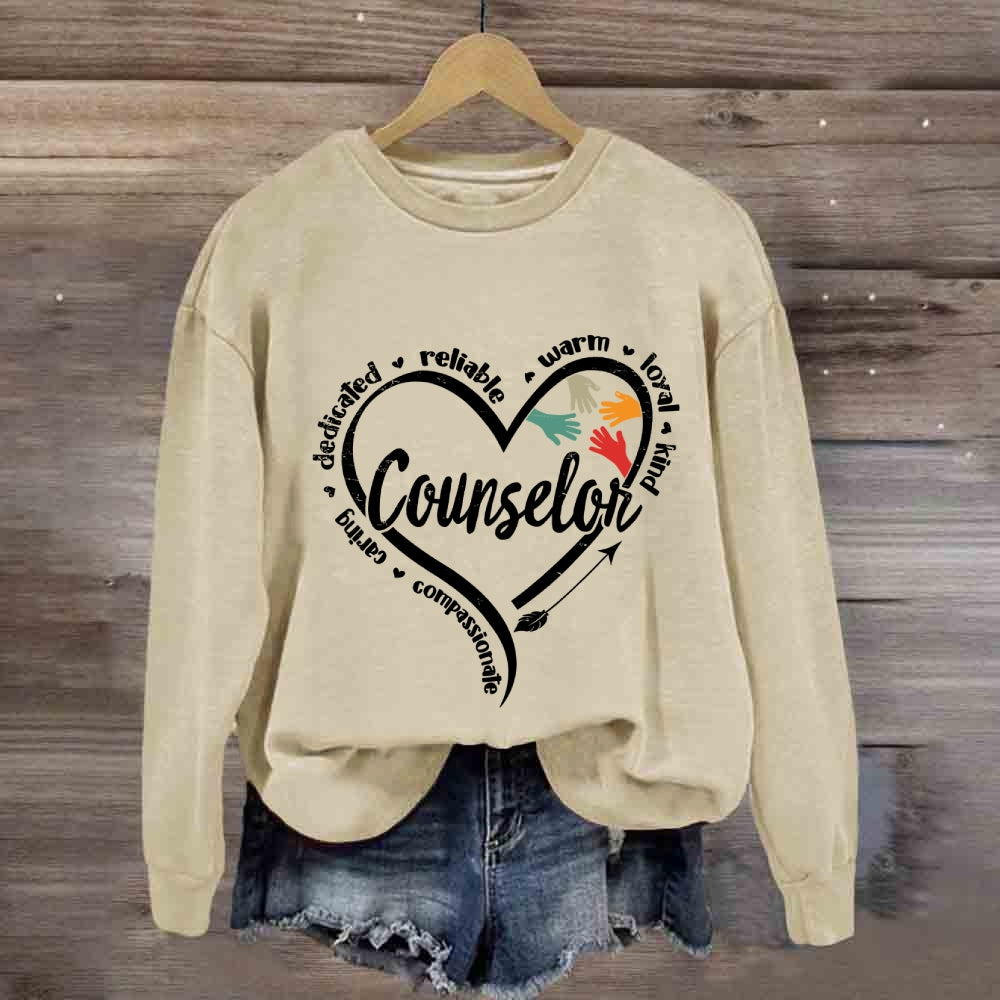 Counselor Warm Loyal Kind Sweatshirt
