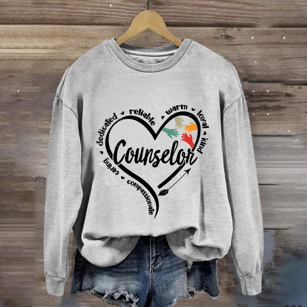 Counselor Warm Loyal Kind Sweatshirt