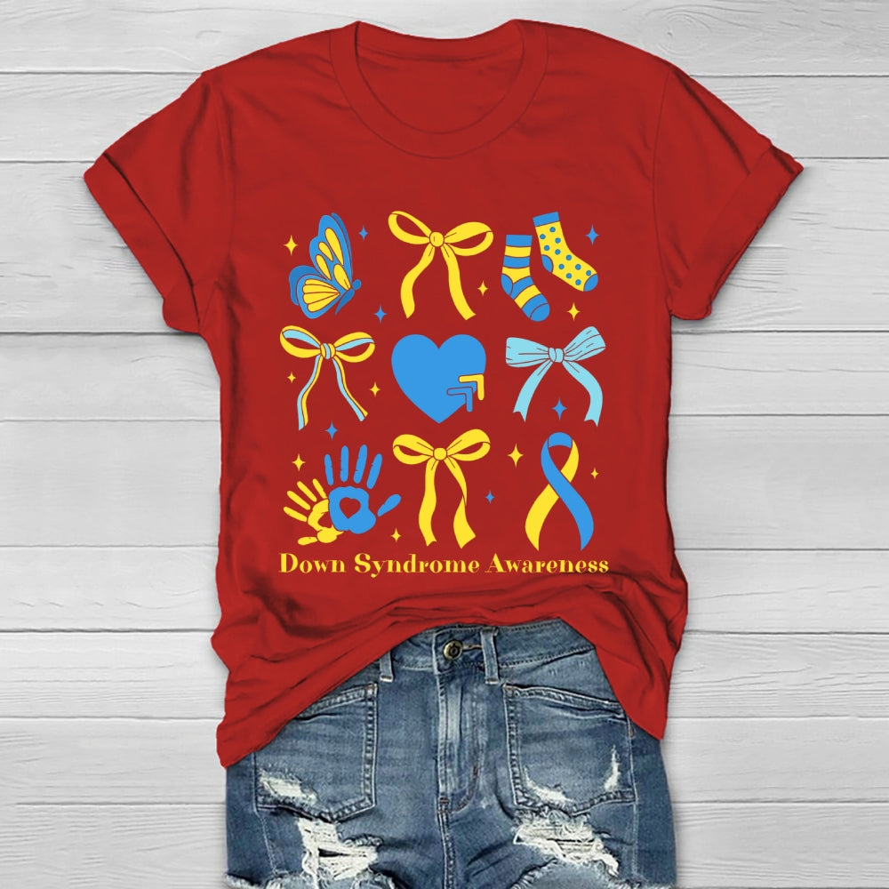 Down Syndrome Awareness Day Socks Healthwear T-shirt