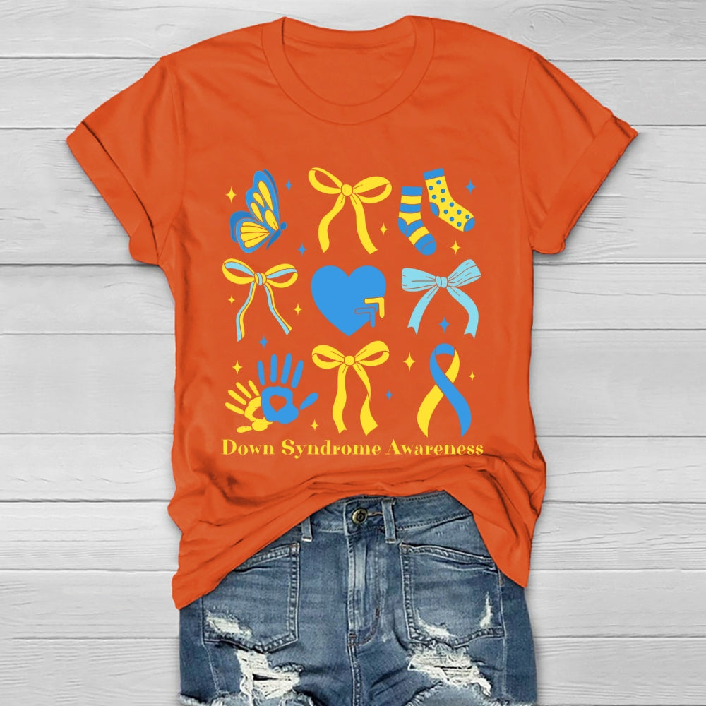 Down Syndrome Awareness Day Socks Healthwear T-shirt