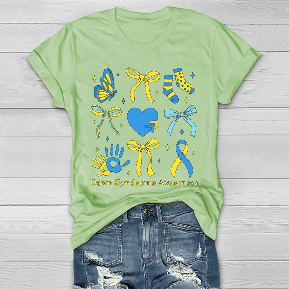 Down Syndrome Awareness Day Socks Healthwear T-shirt