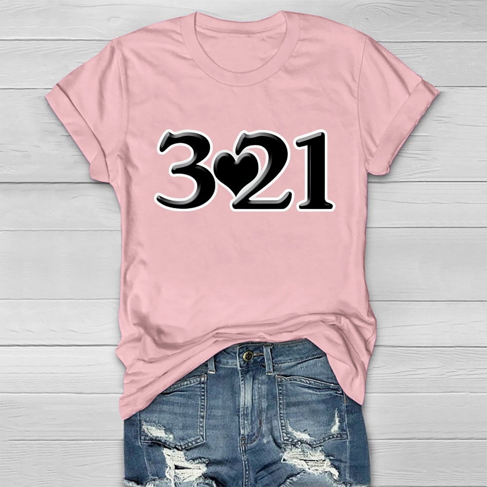321 World Down Syndrome Day Healthwear T-shirt