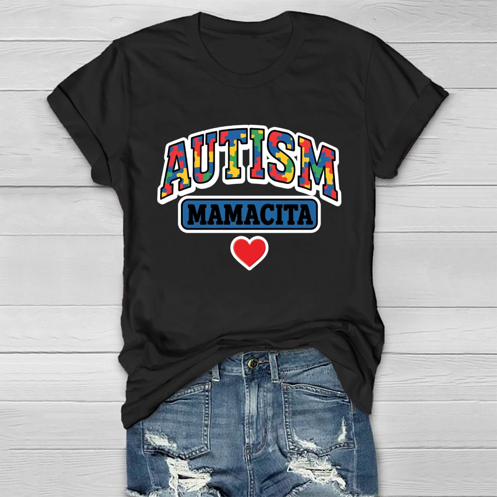 Autism Mamacita Healthwear T-shirt
