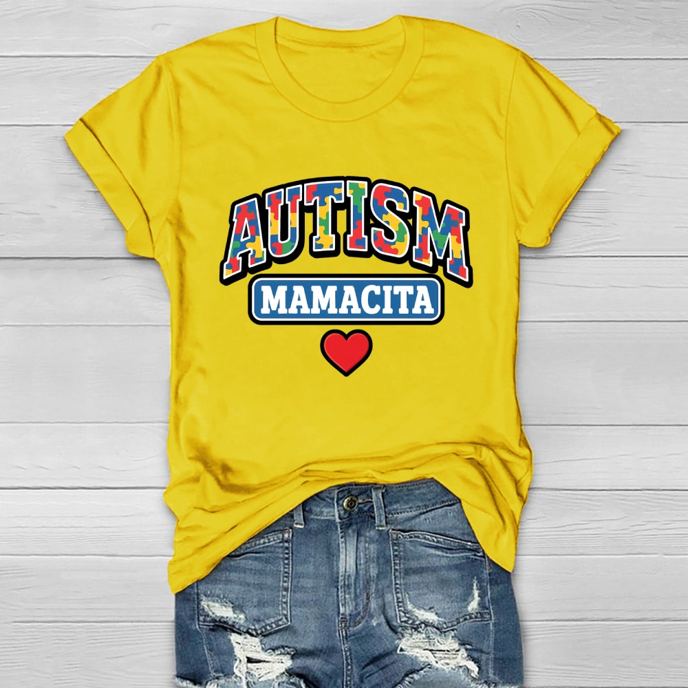 Autism Mamacita Healthwear T-shirt