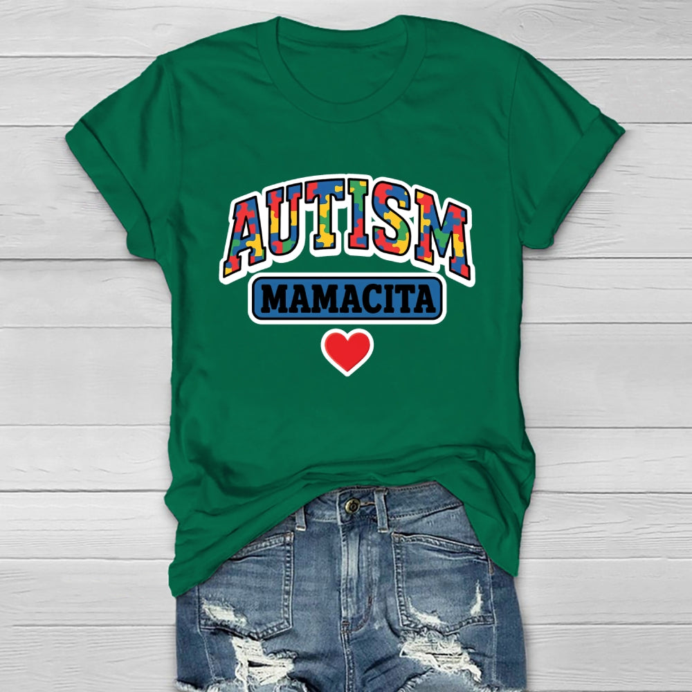 Autism Mamacita Healthwear T-shirt