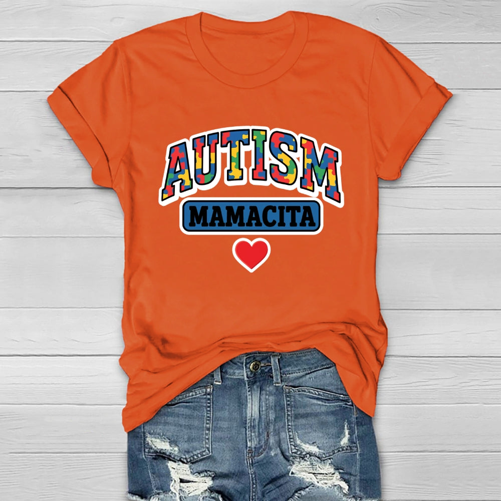Autism Mamacita Healthwear T-shirt