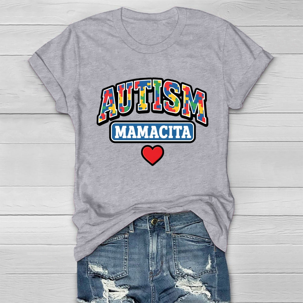 Autism Mamacita Healthwear T-shirt