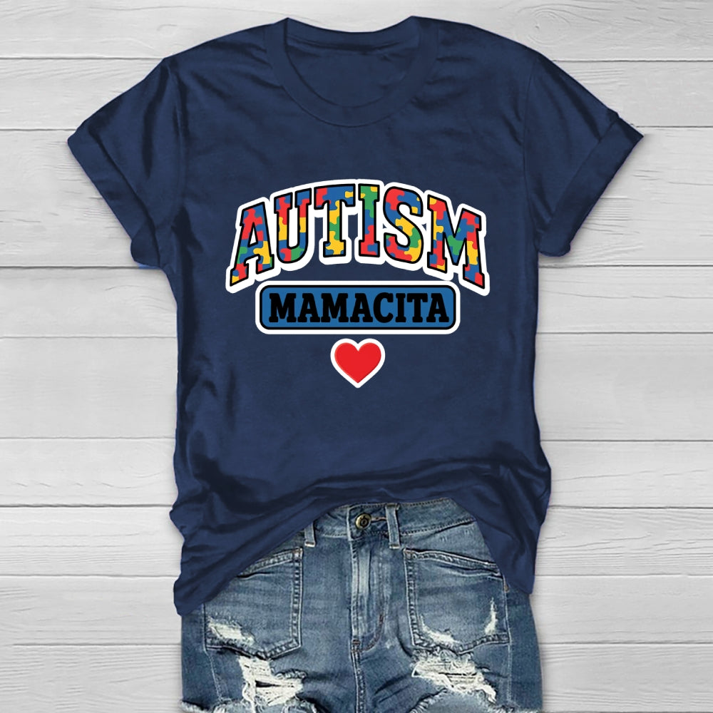 Autism Mamacita Healthwear T-shirt