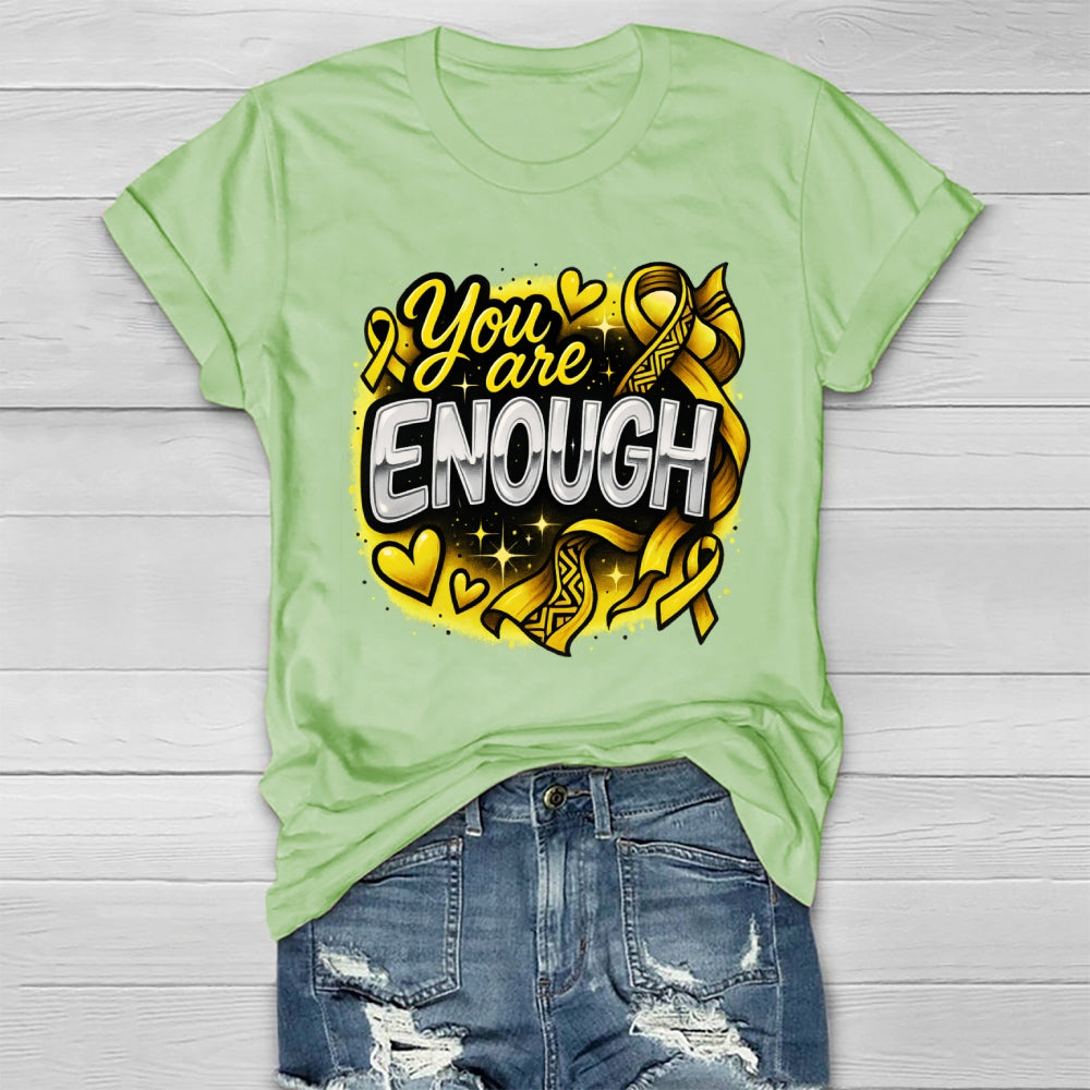 You Are Enough Healthwear T-shirt
