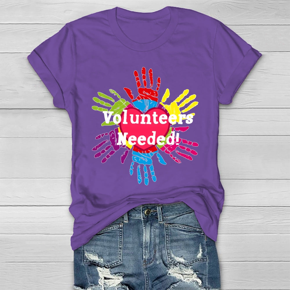 Volunteers Needed Healthwear T-shirt