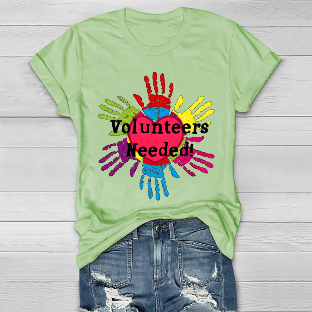 Volunteers Needed Healthwear T-shirt