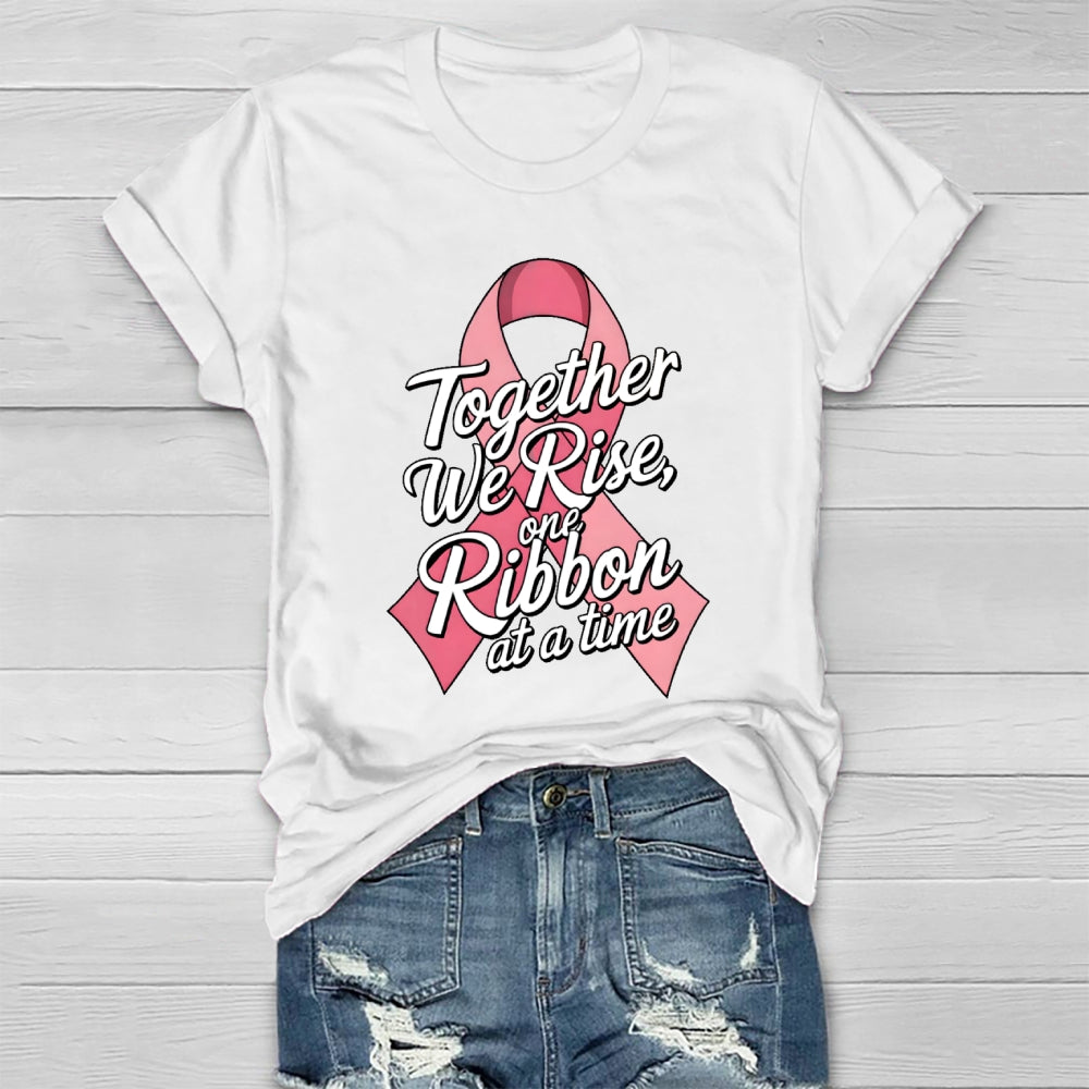 Together We Rise One Ribbon At A Time Healthwear T-shirt