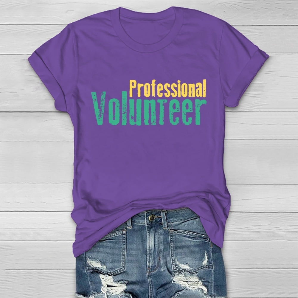 Professional Volunteer Healthwear T-shirt