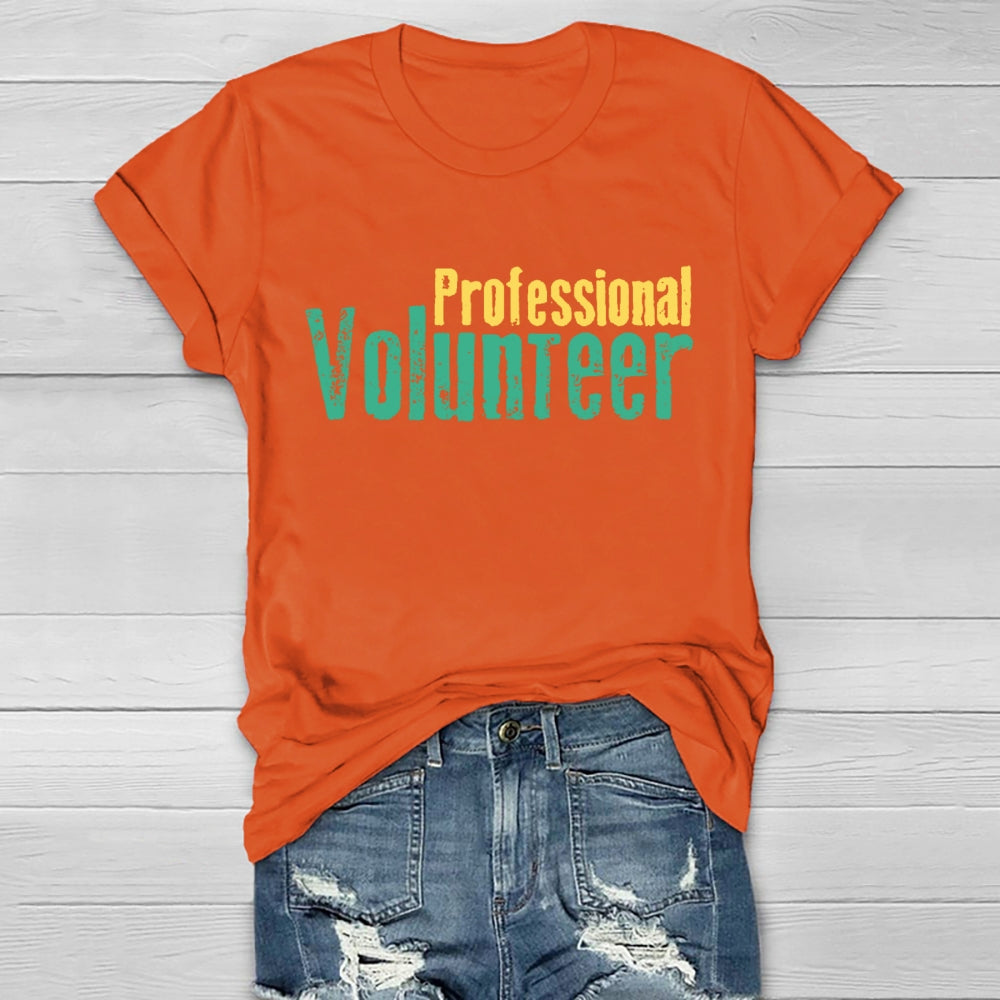 Professional Volunteer Healthwear T-shirt