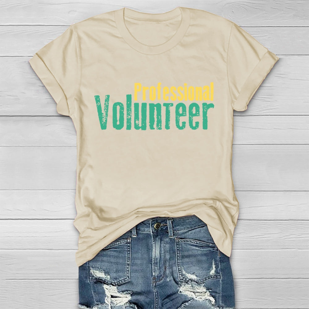 Professional Volunteer Healthwear T-shirt