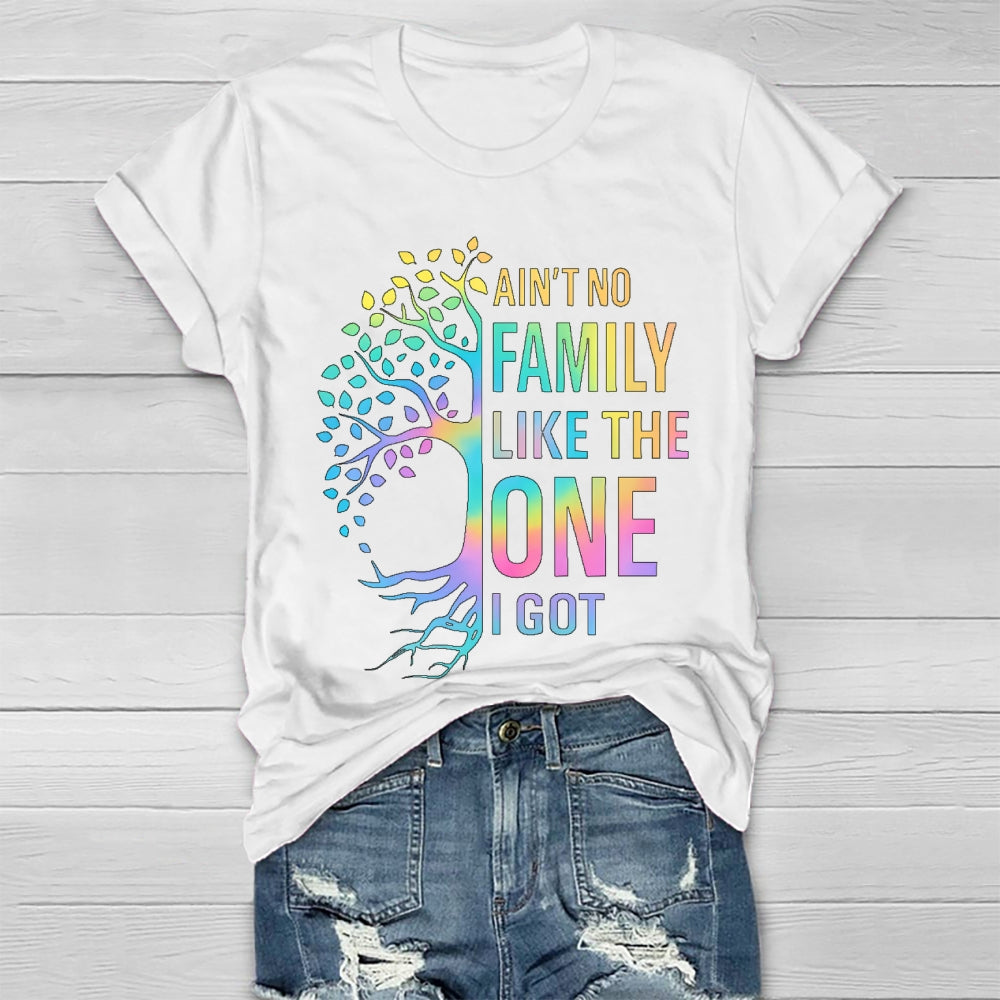Ain't No Family Like The One I Got Healthwear T-shirt