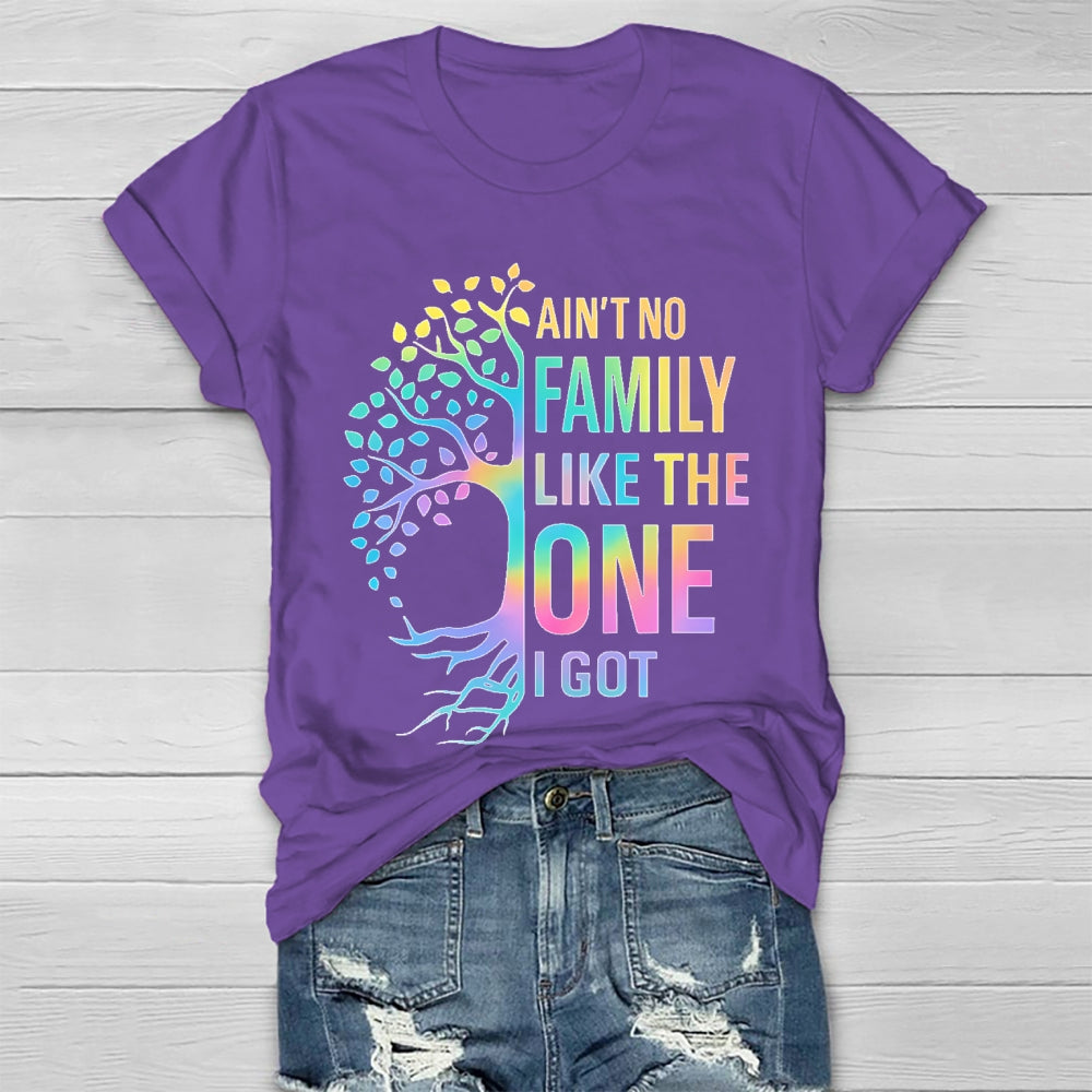Ain't No Family Like The One I Got Healthwear T-shirt