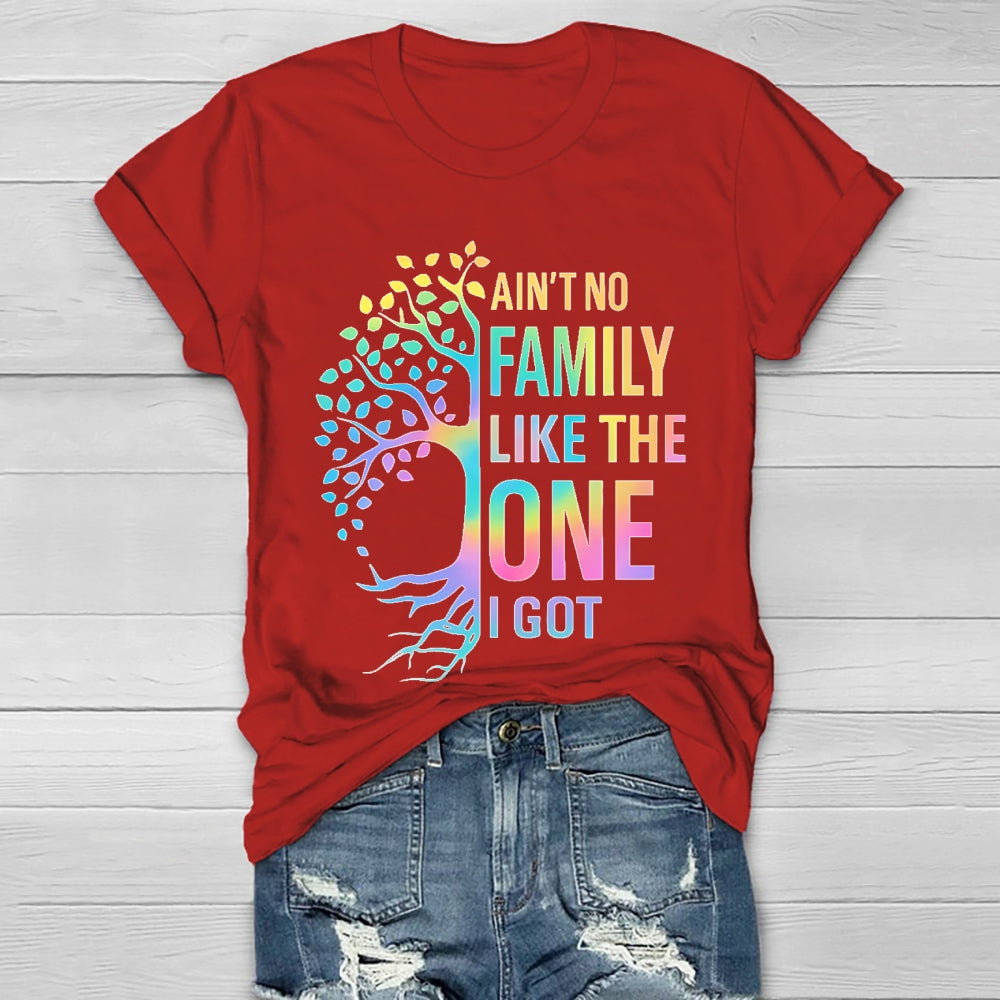 Ain't No Family Like The One I Got Healthwear T-shirt