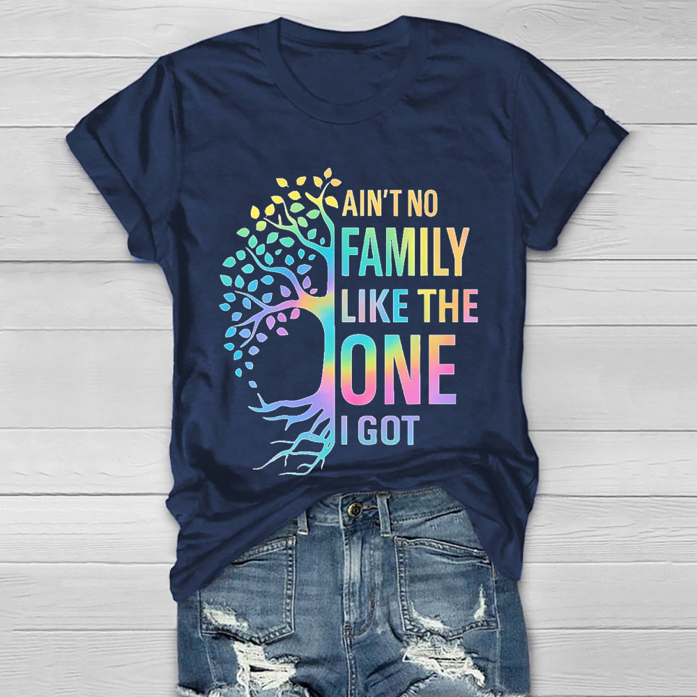 Ain't No Family Like The One I Got Healthwear T-shirt