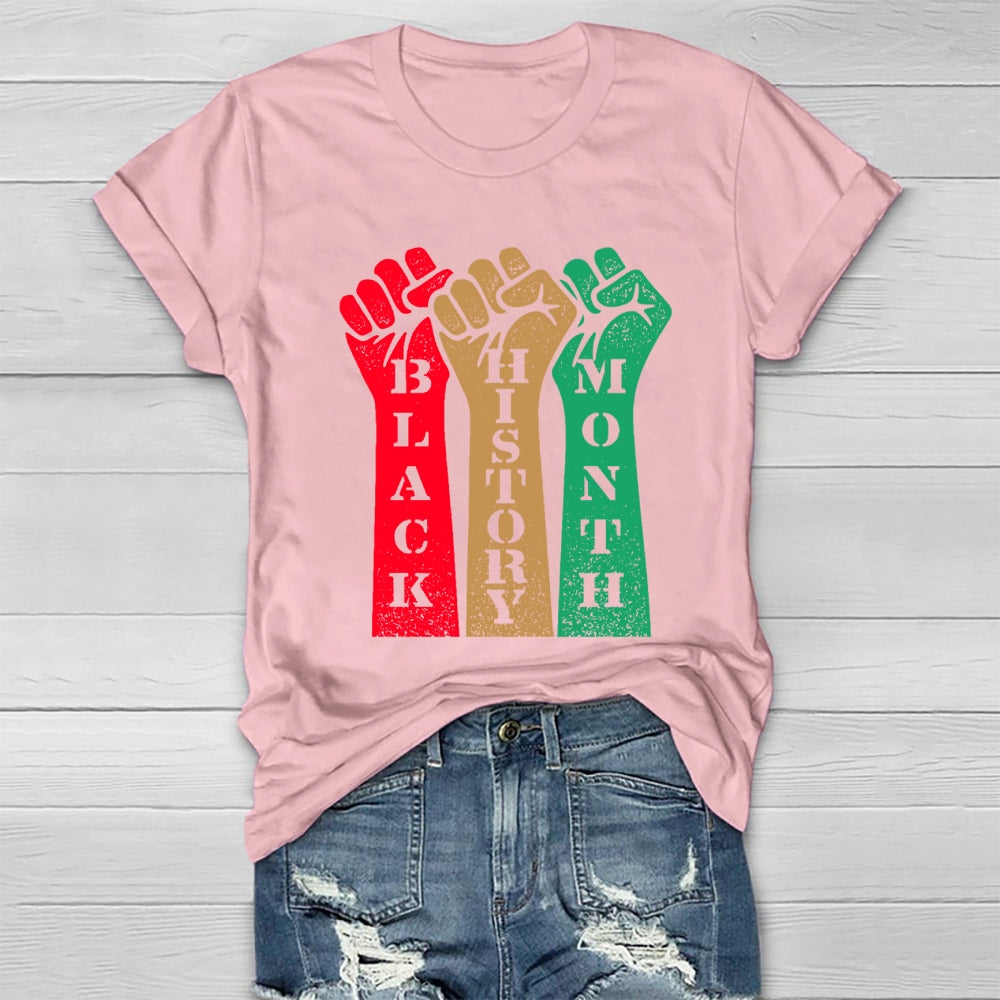 Black History Month Healthwear T-shirt