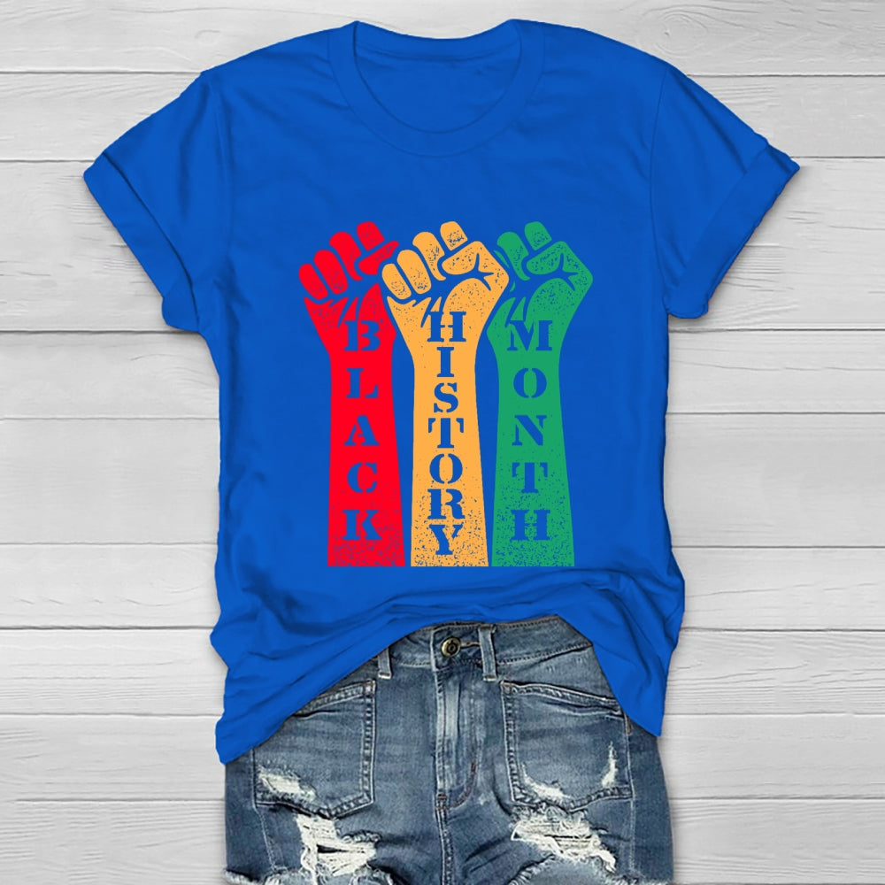 Black History Month Healthwear T-shirt
