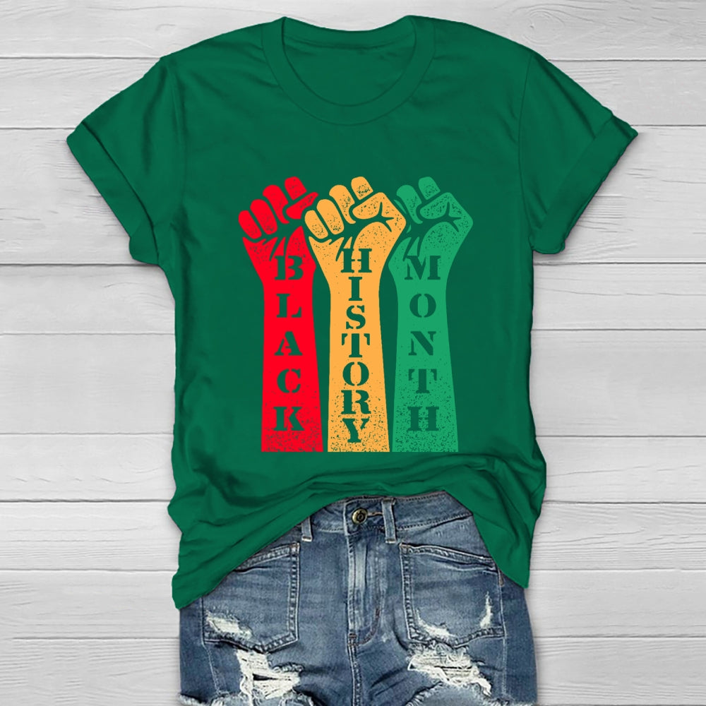 Black History Month Healthwear T-shirt