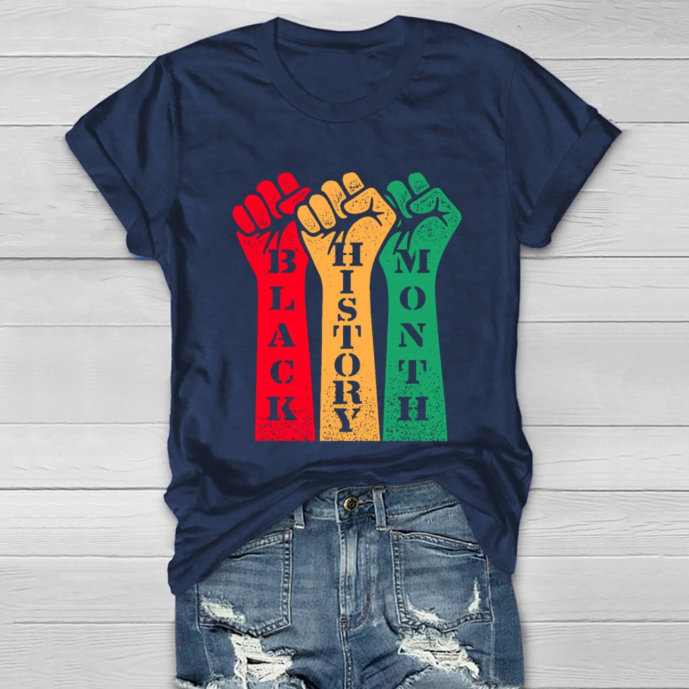 Black History Month Healthwear T-shirt