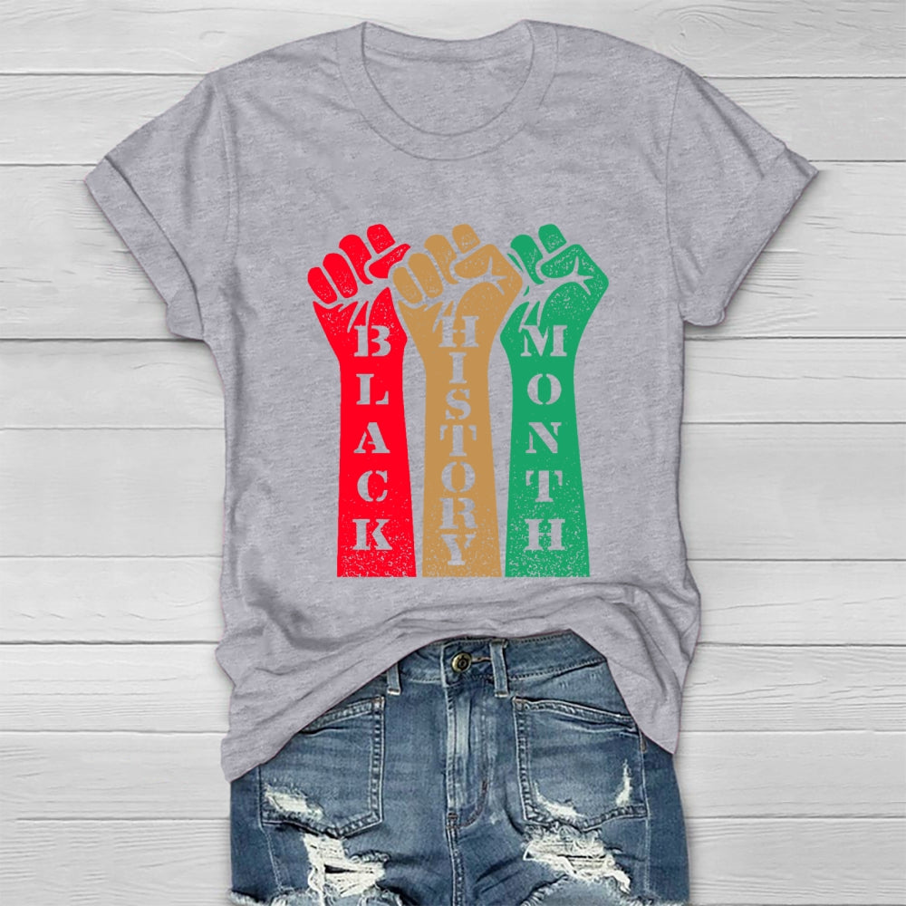 Black History Month Healthwear T-shirt