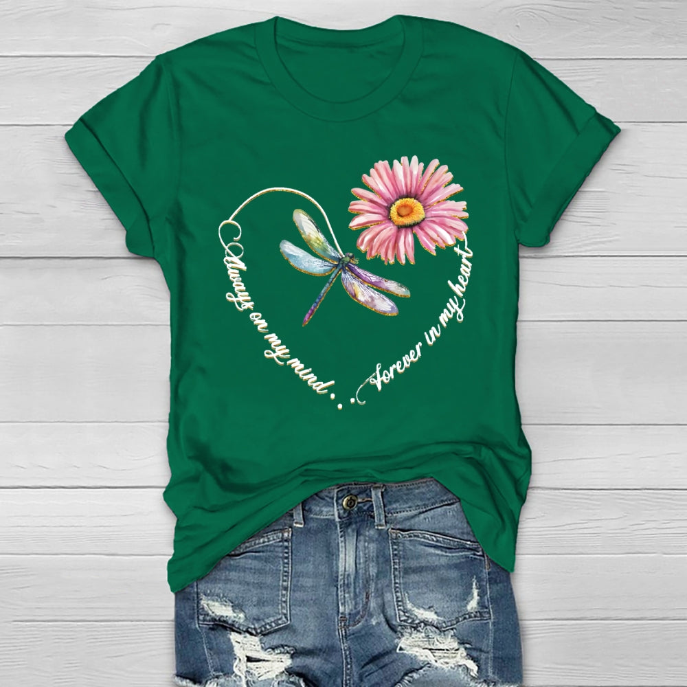 Always On My Mind Forever In My Heart Healthwear T-shirt