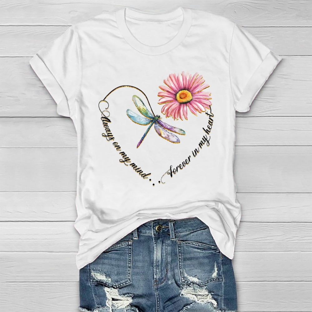 Always On My Mind Forever In My Heart Healthwear T-shirt