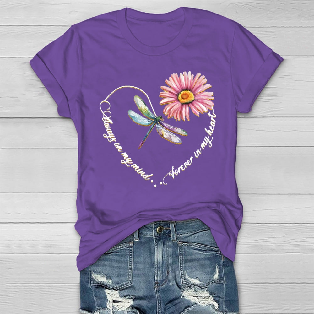Always On My Mind Forever In My Heart Healthwear T-shirt