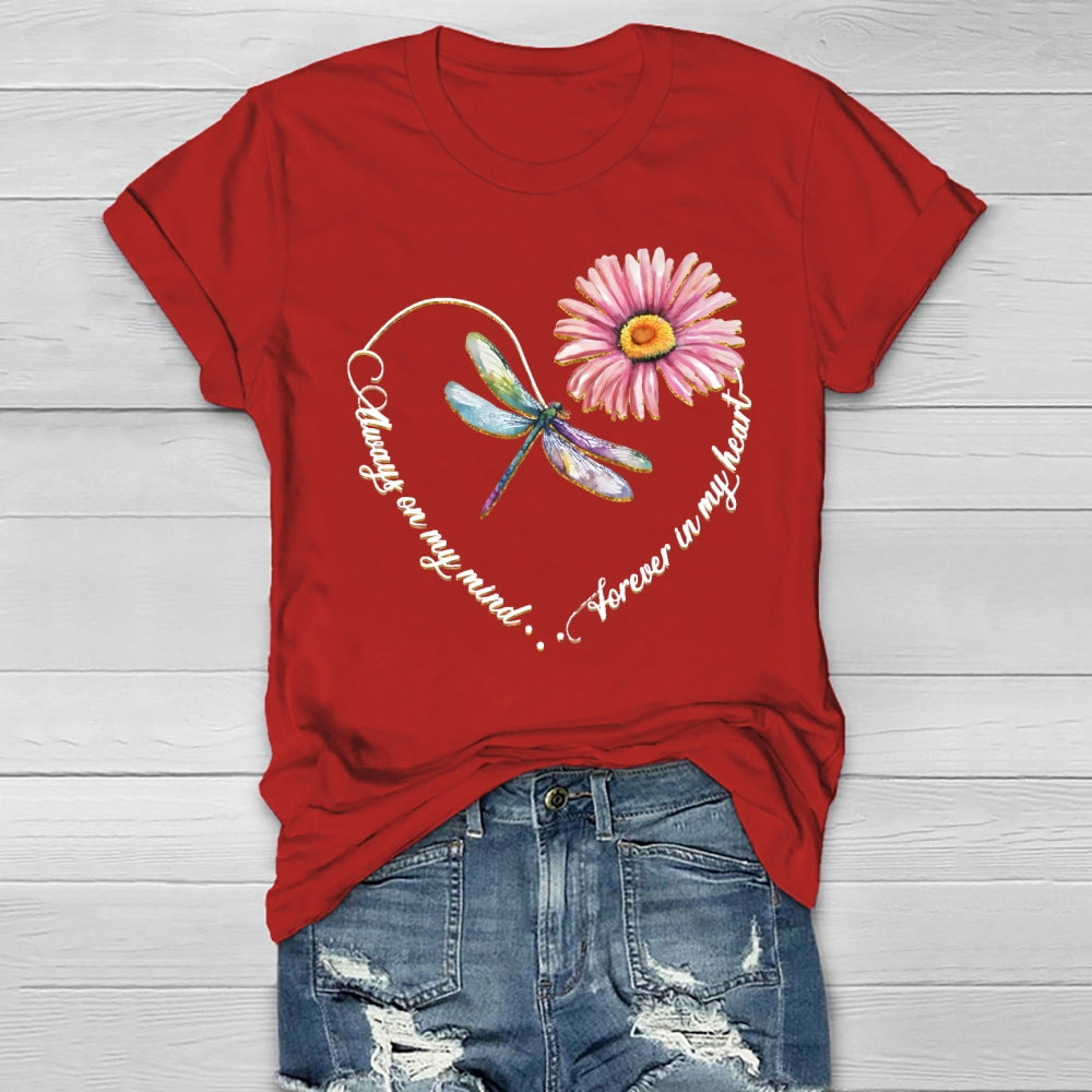 Always On My Mind Forever In My Heart Healthwear T-shirt