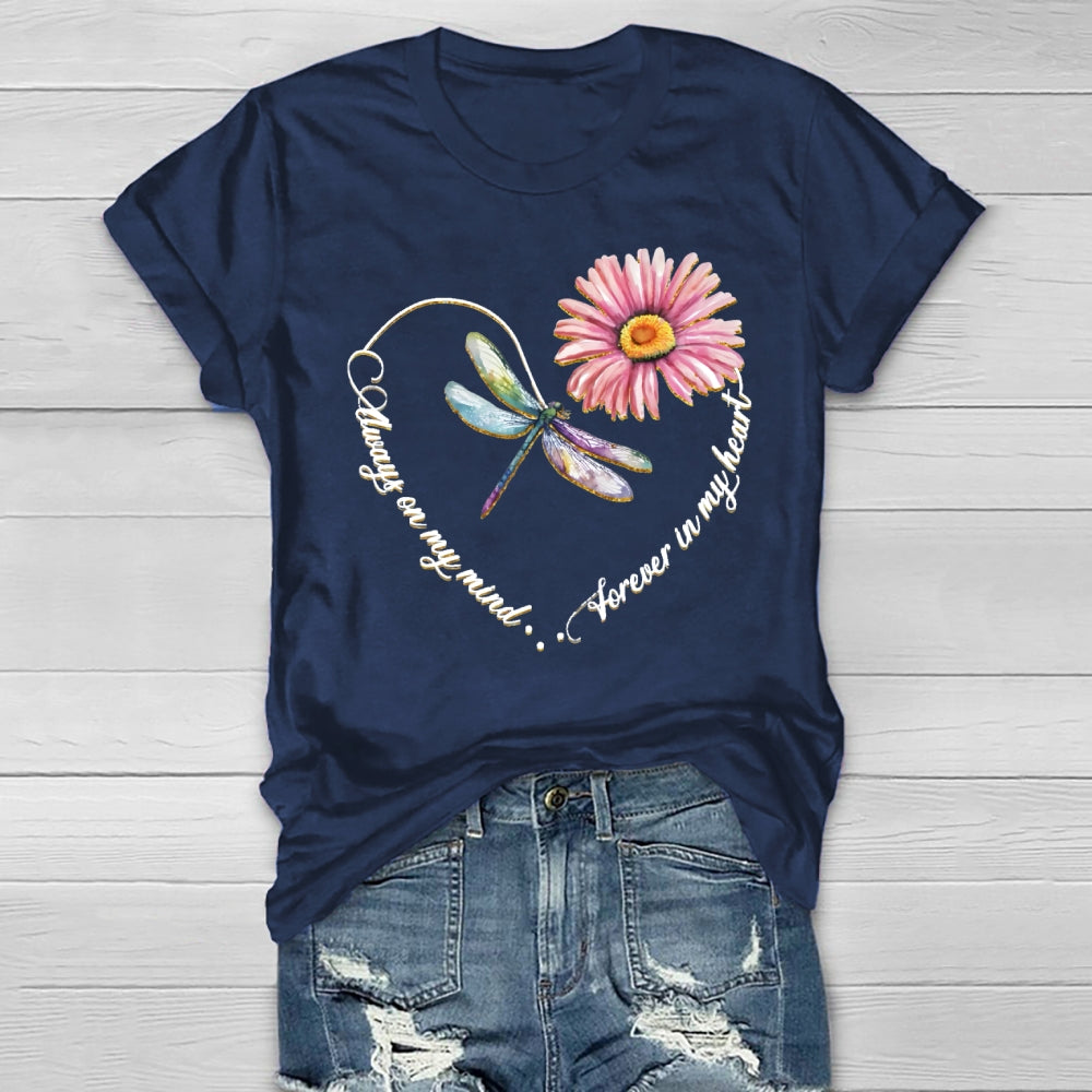 Always On My Mind Forever In My Heart Healthwear T-shirt