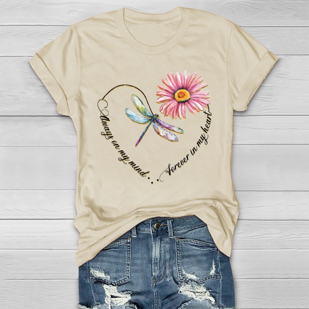 Always On My Mind Forever In My Heart Healthwear T-shirt