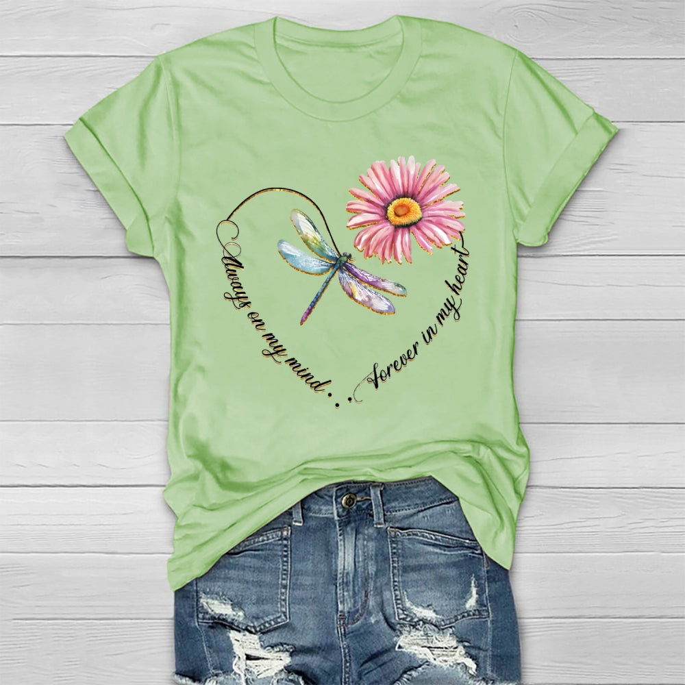 Always On My Mind Forever In My Heart Healthwear T-shirt
