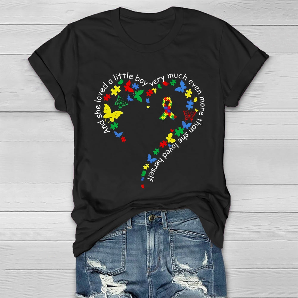And She Loved A Lilltle Boy Very Much Even More Than She Loved Herself Healthwear T-shirt