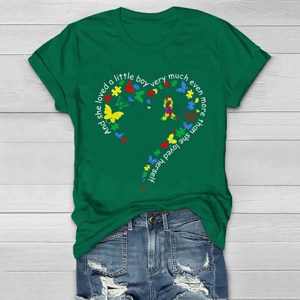 And She Loved A Lilltle Boy Very Much Even More Than She Loved Herself Healthwear T-shirt