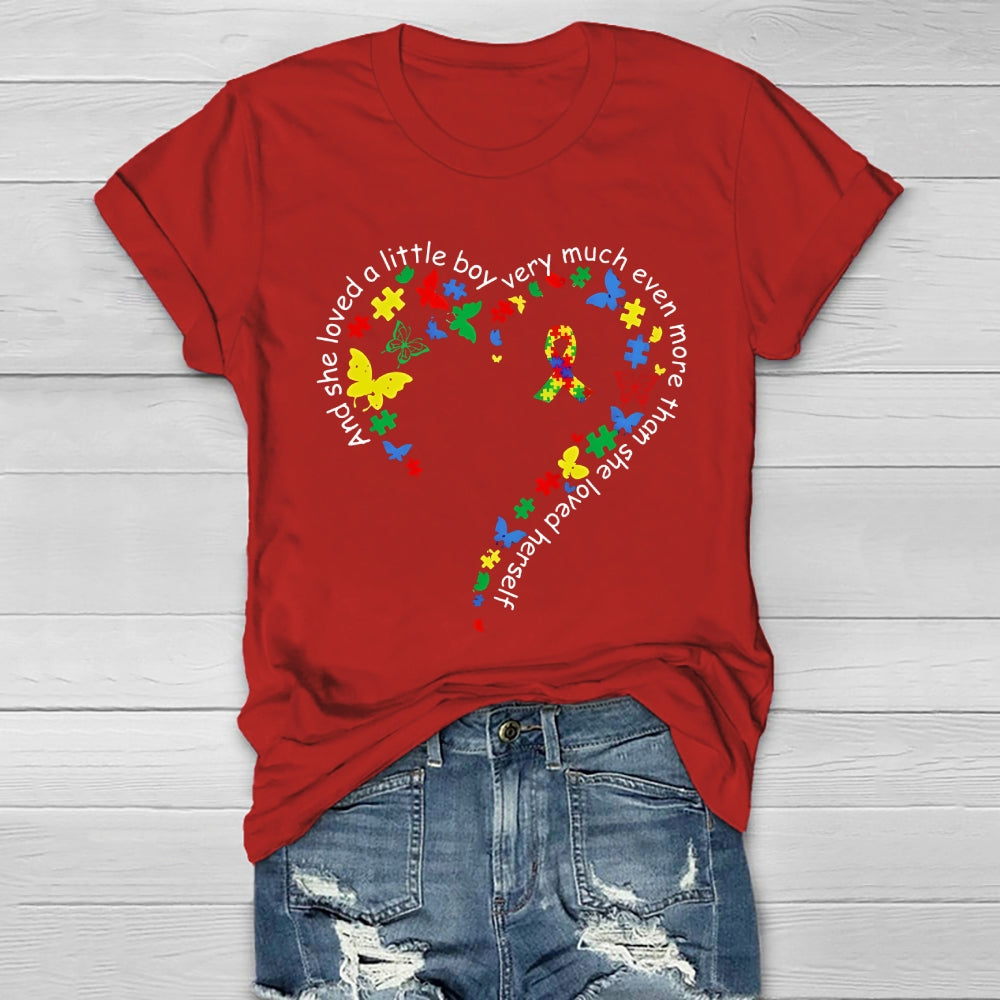 And She Loved A Lilltle Boy Very Much Even More Than She Loved Herself Healthwear T-shirt