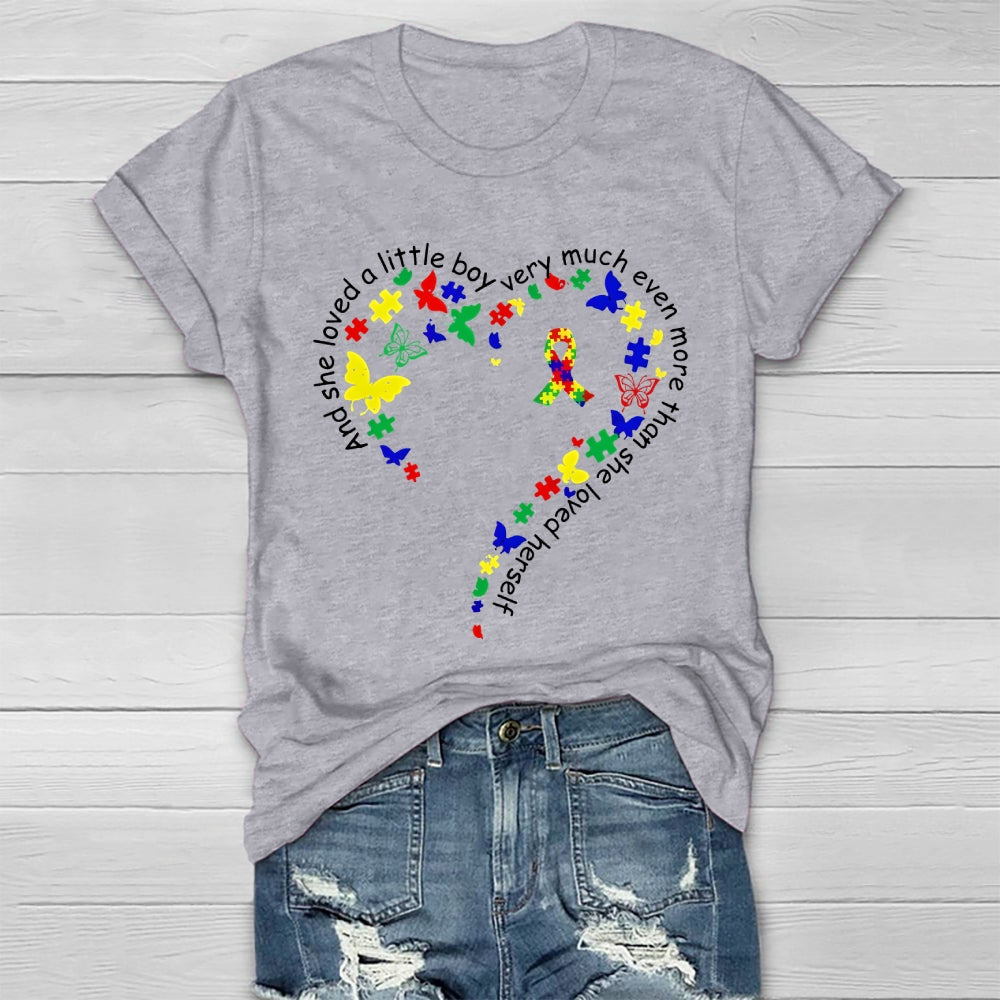 And She Loved A Lilltle Boy Very Much Even More Than She Loved Herself Healthwear T-shirt