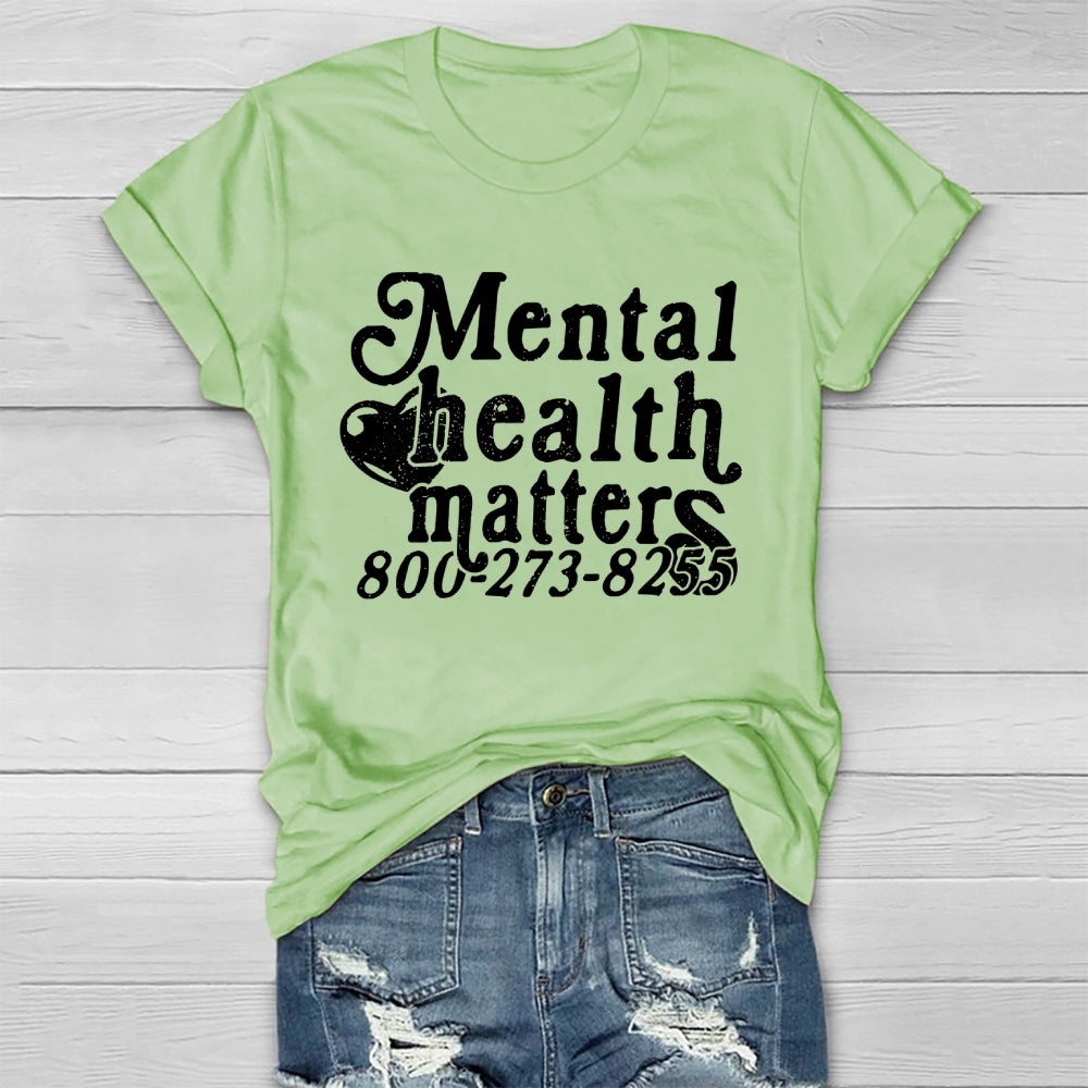Mental Health Matters Healthwear T-shirt