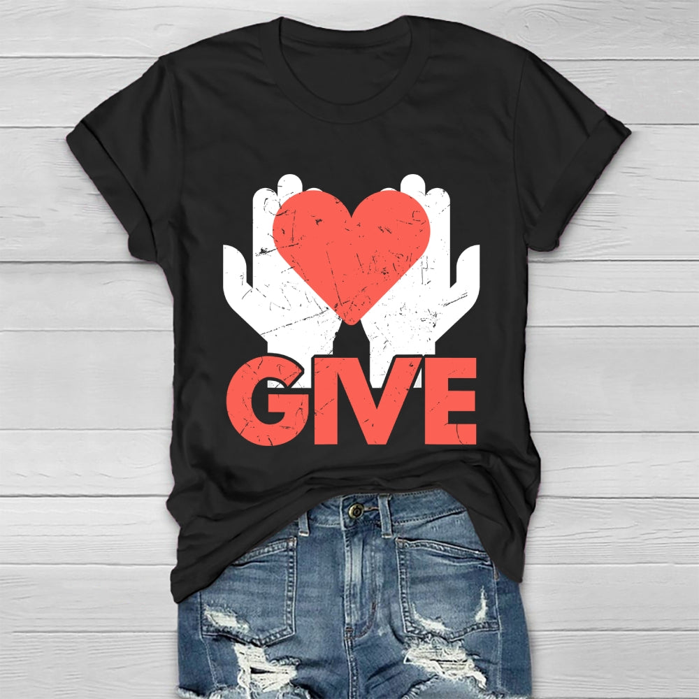 Give Love Healthwear T-shirt