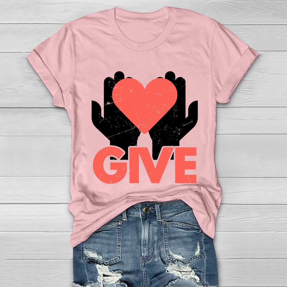 Give Love Healthwear T-shirt