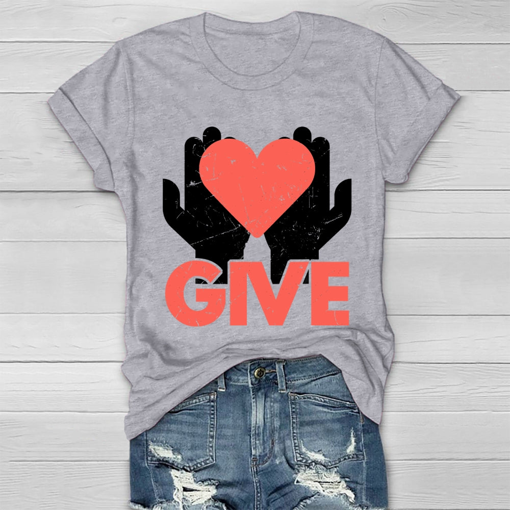 Give Love Healthwear T-shirt