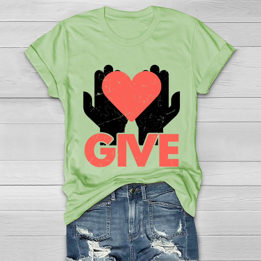 Give Love Healthwear T-shirt