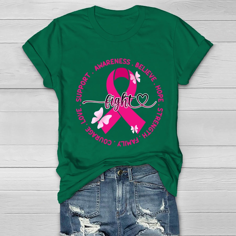 Fight Believe Hope Healthwear T-shirt