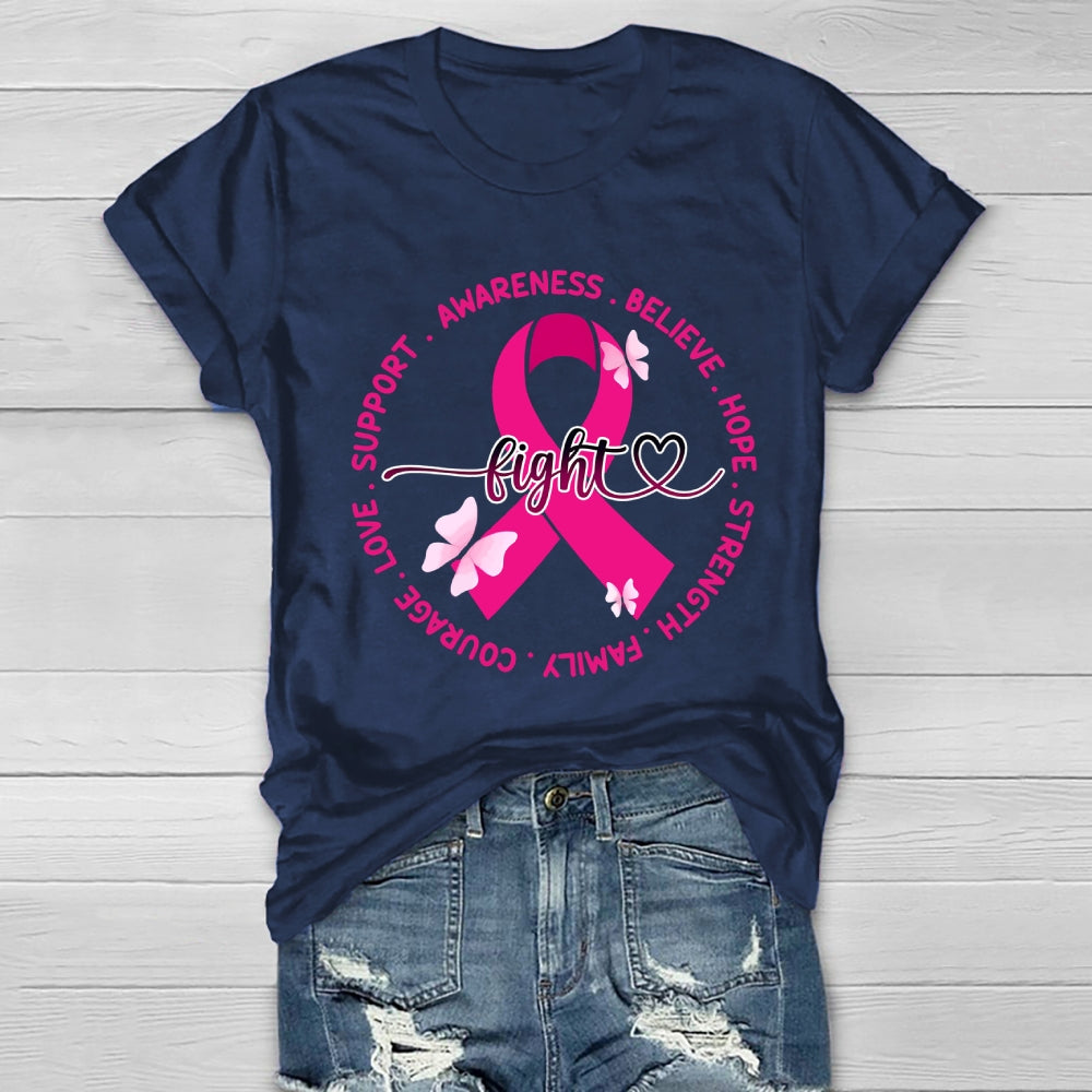 Fight Believe Hope Healthwear T-shirt