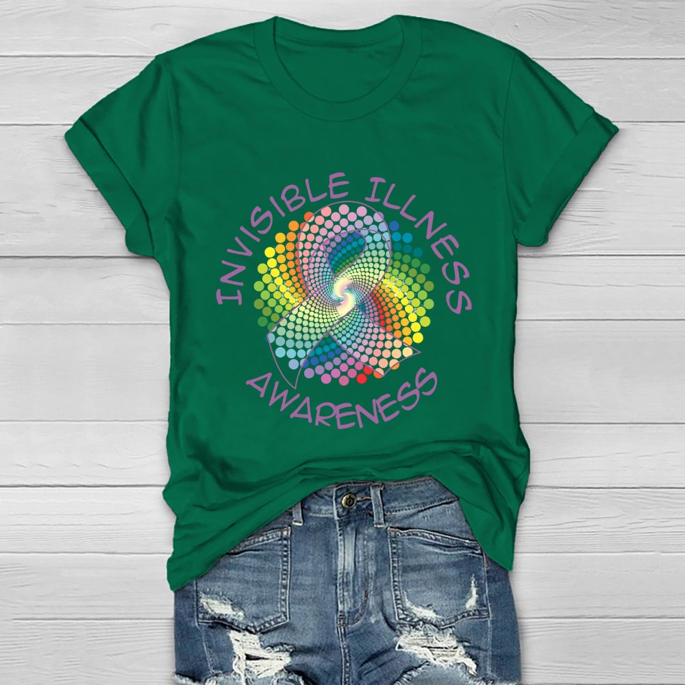 Invisible Illness Awareness Healthwear T-shirt